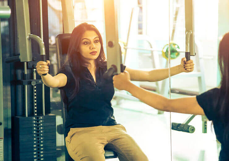 regular floor exercise for womens at Get in Shape center